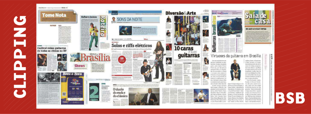 Clipping Brasil Guitarras Brasília