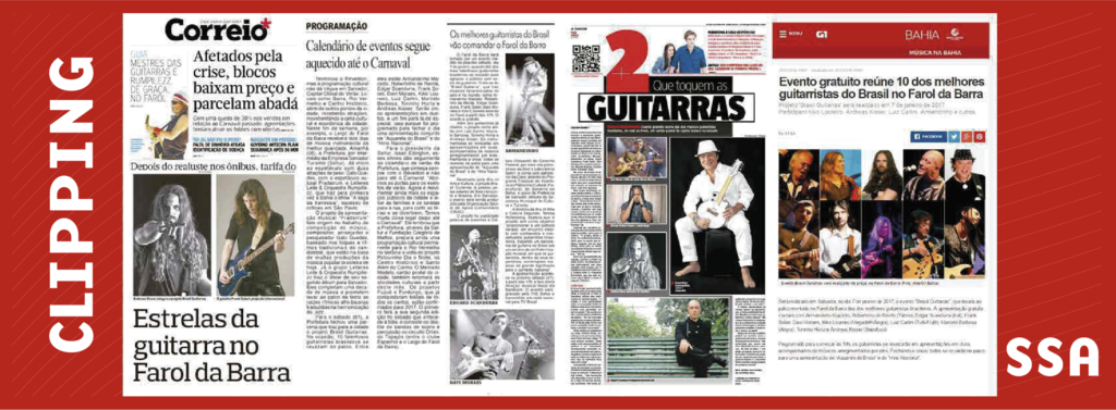 Clipping Brasil Guitarras Salvador